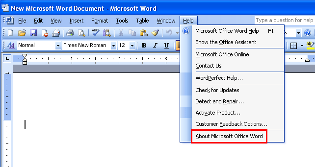 Ms Word 2003 Introduction Prb Technical Blog 0603